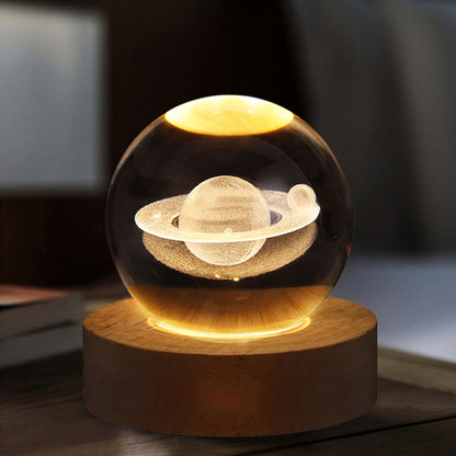 Esencia Nocturna™ - Lámpara Led Bola De Cristal