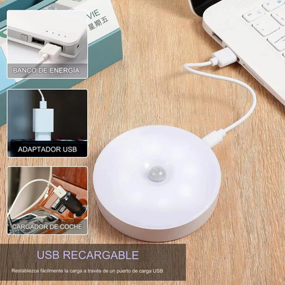 LightGo™ - Pack 3 Lámparas Led Sensor Movimiento