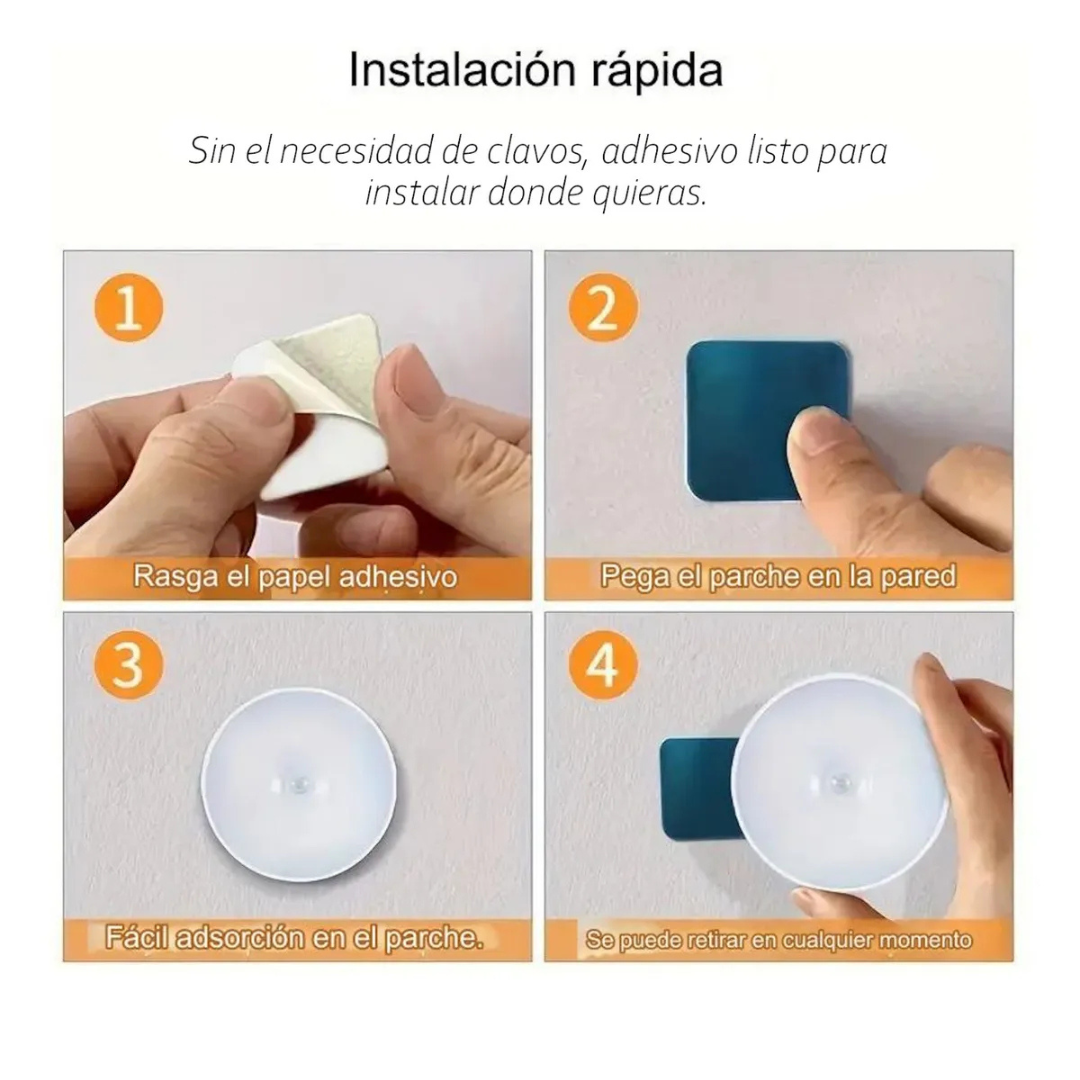 LightGo™ - Pack 3 Lámparas Led Sensor Movimiento