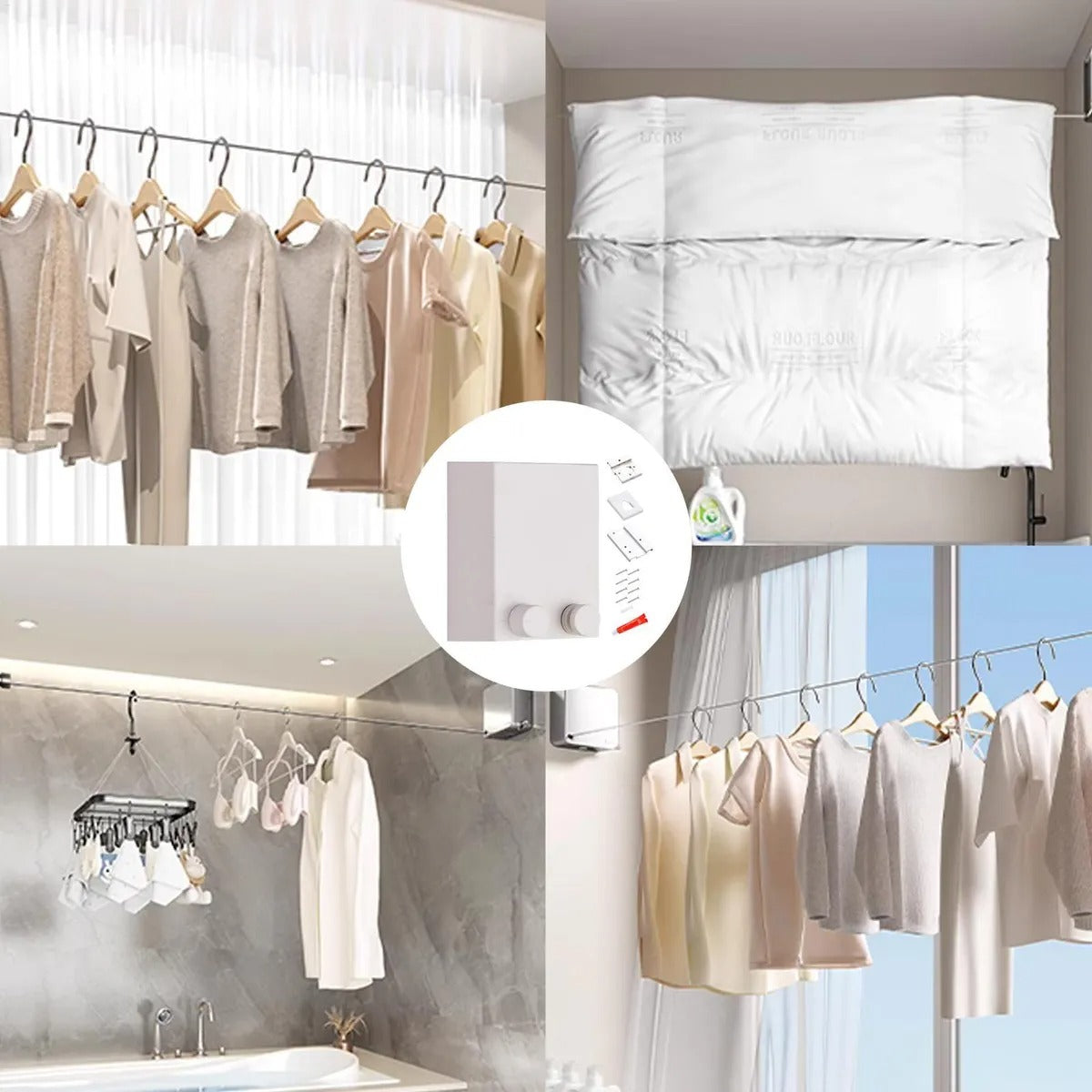 FlexLine™ - Tendedero De Ropa Retráctil