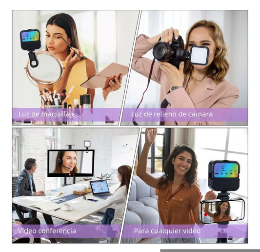 LuxBeam™ - Luz Selfie Portátil