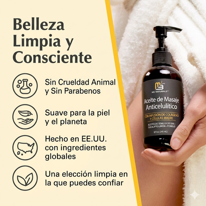 Aceite Masaje Corporal Reafirmante