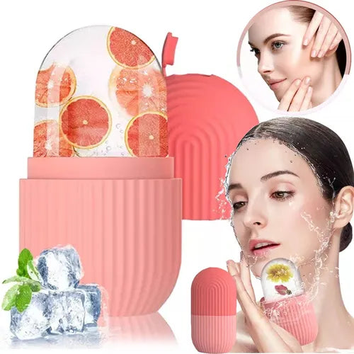 IceGlow™ - Masajeador Facial Rodillo Hielo