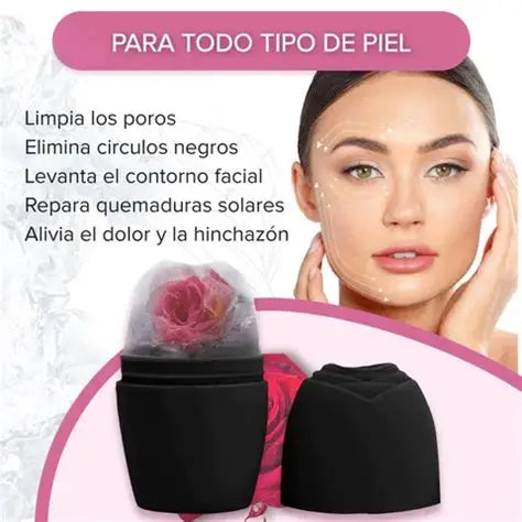 IceGlow™ - Masajeador Facial Rodillo Hielo