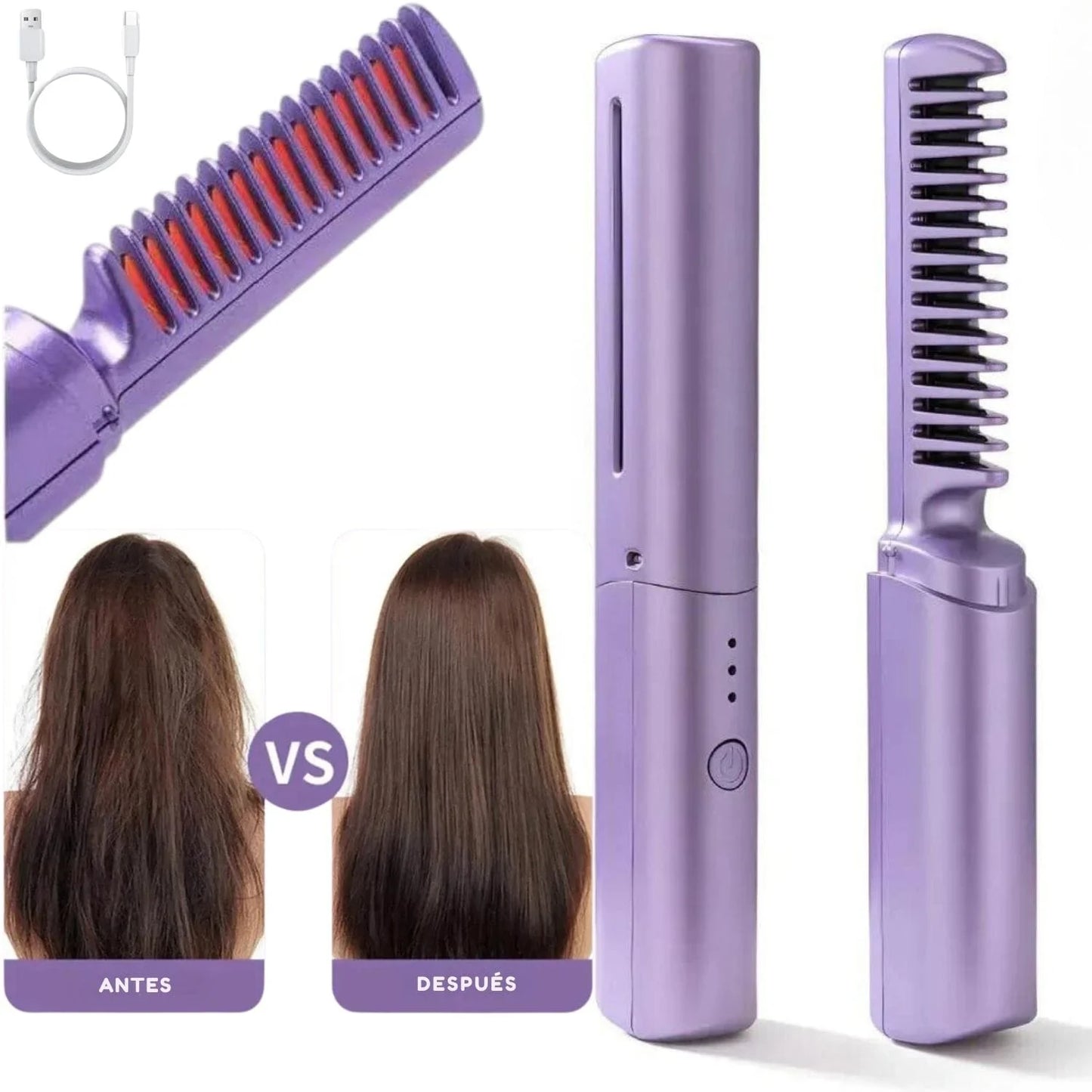 StyleGo™ - Mini Cepillo Alisador